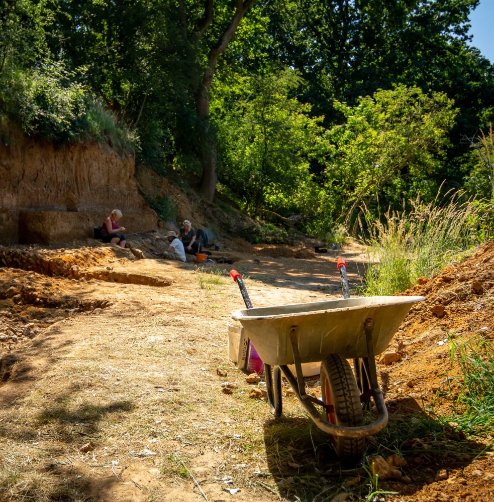 The Clay Pit at the Barnham Palaeolithic Excavations